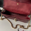 Borsa Chanel Reissue 2.55 26S pelle rugosa/gonfia Double Flap A37586 Borgogna Borsa Chanel Reissue 2.55 26S pelle rugosa/gonfia Double Flap A37586 Borgogna