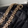 Borsa Chanel Reissue 2.55 26S pelle rugosa/gonfia Double Flap A37586 nera Borsa Chanel Reissue 2.55 26S pelle rugosa/gonfia Double Flap A37586 nera