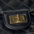 Borsa Chanel Reissue 2.55 26S pelle rugosa/gonfia Double Flap A37586 nera Borsa Chanel Reissue 2.55 26S pelle rugosa/gonfia Double Flap A37586 nera