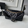Borsa Chanel Reissue 2.55 26S pelle rugosa/gonfia Double Flap A37586 nera Borsa Chanel Reissue 2.55 26S pelle rugosa/gonfia Double Flap A37586 nera