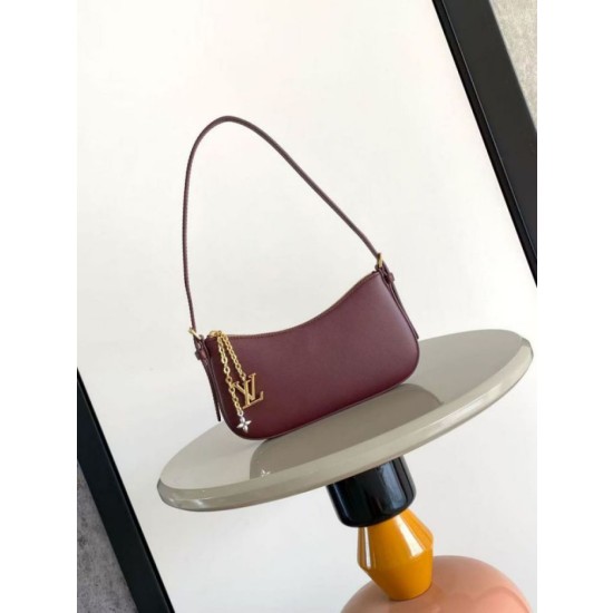 Borsa LV Pochette LV Bloom M25650 Borgogna