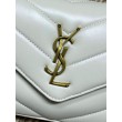 Borsa piccola YSL Saint Laurent Loulou trapuntata nera