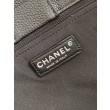 Borsa tote grande Chanel Executive Cerf nera/bordeaux