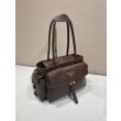 Borsa tote media Prada Explore nappa 1BG596 bordeaux