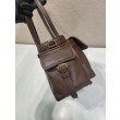 Borsa tote media Prada Explore nappa 1BG596 bordeaux