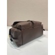 Borsa tote media Prada Explore nappa 1BG596 bordeaux