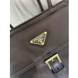Borsa tote media Prada Explore nappa 1BG596 bordeaux