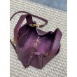 Borsa tote YSL Saint Laurent Le 5 &agrave; 7 Bea Baby Bordeaux