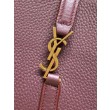 Borsa tote YSL Saint Laurent Le 5 &agrave; 7 Bea Baby Bordeaux