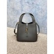 Borse Imitazioni tote YSL Saint Laurent Le 5 &agrave; 7 Bea Baby Verde Scuro