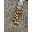 Borse Imitazioni tote YSL Saint Laurent Le 5 &agrave; 7 Bea Baby Verde Scuro