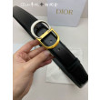 Cintura reversibile Dior 30 Montaigne con fibbia a CD con logo 35MM Nero Cintura reversibile Dior 30 Montaigne con fibbia a CD con logo 35MM Nero