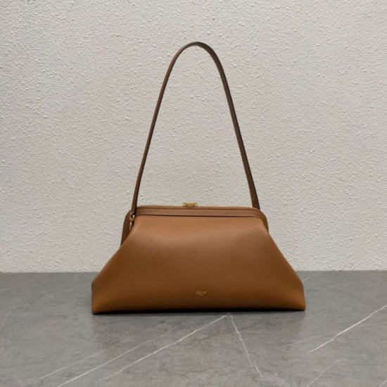 Pochette Celine Doctor morbida pelle di vitello Marrone