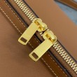 Pochette Celine Doctor morbida pelle di vitello Marrone