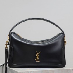 Cloni Borsa a mano morbida YSL Saint Laurent Camera nera firmate
