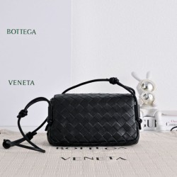 Replica di lusso Borsa 1:1 a tracolla Notturno Intrecciato Bottega Veneta Nero Imitazioni Cloni Borsa Replica 1:1 a tracolla Notturno Intrecciato Bottega Veneta Nero firmate