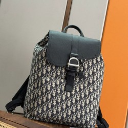 Cloni Zaino Dior Heritage Saddle Flap Uomo firmate