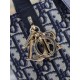 Replica di lusso Borsa Dior Denim Jacquard Oblique piccolo Toujours Blu Imitazioni Cloni Borsa Dior Denim Jacquard Oblique piccolo Toujours Blu firmate