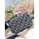 Replica di lusso Borsa Dior Denim Jacquard Oblique piccolo Toujours Blu Imitazioni Cloni Borsa Dior Denim Jacquard Oblique piccolo Toujours Blu firmate