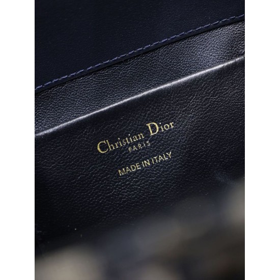 Replica di lusso Borsa Dior Denim Jacquard Oblique piccolo Toujours Blu Imitazioni Cloni Borsa Dior Denim Jacquard Oblique piccolo Toujours Blu firmate