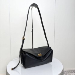 Cloni Borsa a tracolla media Balenciaga Le 7 Nero firmate