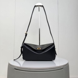 Cloni Borsa a tracolla media Balenciaga Le 7 Nero firmate