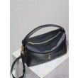 Borsa a mano morbida YSL Saint Laurent Camera nera Borsa a mano morbida YSL Saint Laurent Camera nera