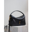 Borsa a mano morbida YSL Saint Laurent Camera nera Borsa a mano morbida YSL Saint Laurent Camera nera
