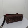 Borsa a tracolla Balenciaga Le 7 scamosciata Marrone