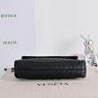 Borsa a tracolla Bottega Veneta Giorno Intrecciato nera