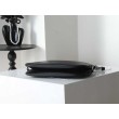Borsa a tracolla grande Prada Fold 1BC288 Nera/Marrone