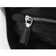 Borsa a tracolla grande Prada Fold 1BC288 Nera/Marrone