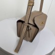 Replica Perfetta a tracolla media Balenciaga Le 7 albicocca