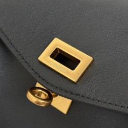Borsa a tracolla media Balenciaga Le 7 Nero