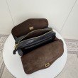 Borsa a tracolla media Balenciaga Le 7 Nero