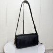 Borsa a tracolla media Balenciaga Le 7 Nero