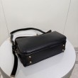 Borsa a tracolla media Balenciaga Le 7 Nero