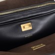 Borsa a tracolla media Balenciaga Le 7 Nero