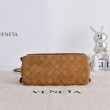 Borse Firmate Replica a tracolla Notturno Intrecciato Bottega Veneta Marrone scamosciato