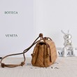 Borse Firmate Replica a tracolla Notturno Intrecciato Bottega Veneta Marrone scamosciato
