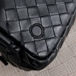 Borsa Replica 1:1 a tracolla Notturno Intrecciato Bottega Veneta Nero