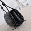 Borsa Replica 1:1 a tracolla Notturno Intrecciato Bottega Veneta Nero