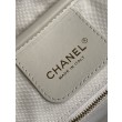Borsa Chanel 26S Maxi Bowling AS6211 scamosciata di vitello beige scuro