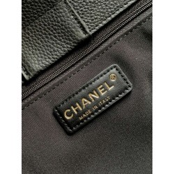 Imitazioni borse griffate tote Chanel Cerf Executive piccola/grande nera