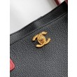 Imitazioni borse griffate tote Chanel Cerf Executive piccola/grande nera
