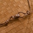 Bottega Veneta Dustbag Giorno Borsa velluto intrecciato Marrone