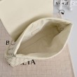 Borsa a tracolla Bottega Veneta Giorno Intrecciato Bianco