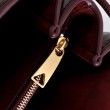 Borse Replica fedele Notturno Intrecciato Bottega Veneta Borgogna