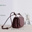 Borse Replica fedele Notturno Intrecciato Bottega Veneta Borgogna