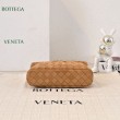 Borse Beauty case Bottega Veneta trucco scamosciata Marrone
